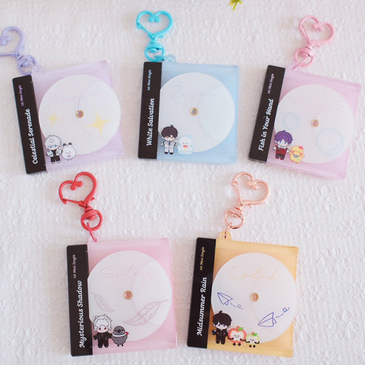 LADS Fan Art Turnable CD keychain
