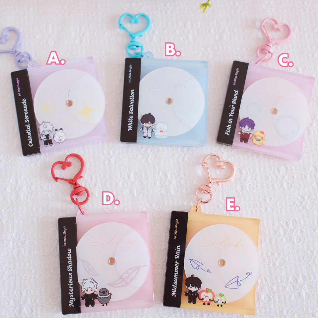 LADS Fan Art Turnable CD keychain