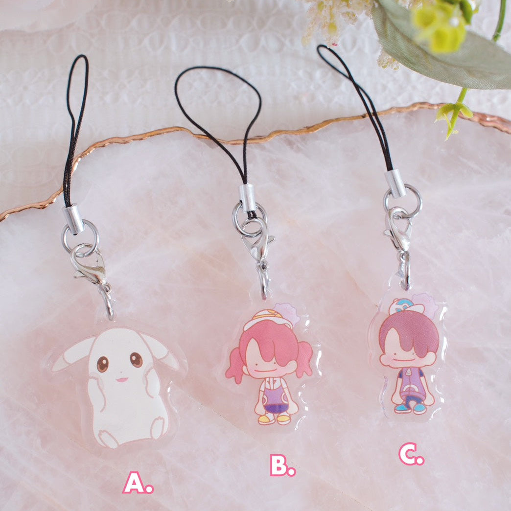 Pocket Transform Video Game Fan Art Phone Charm (3 Styles)