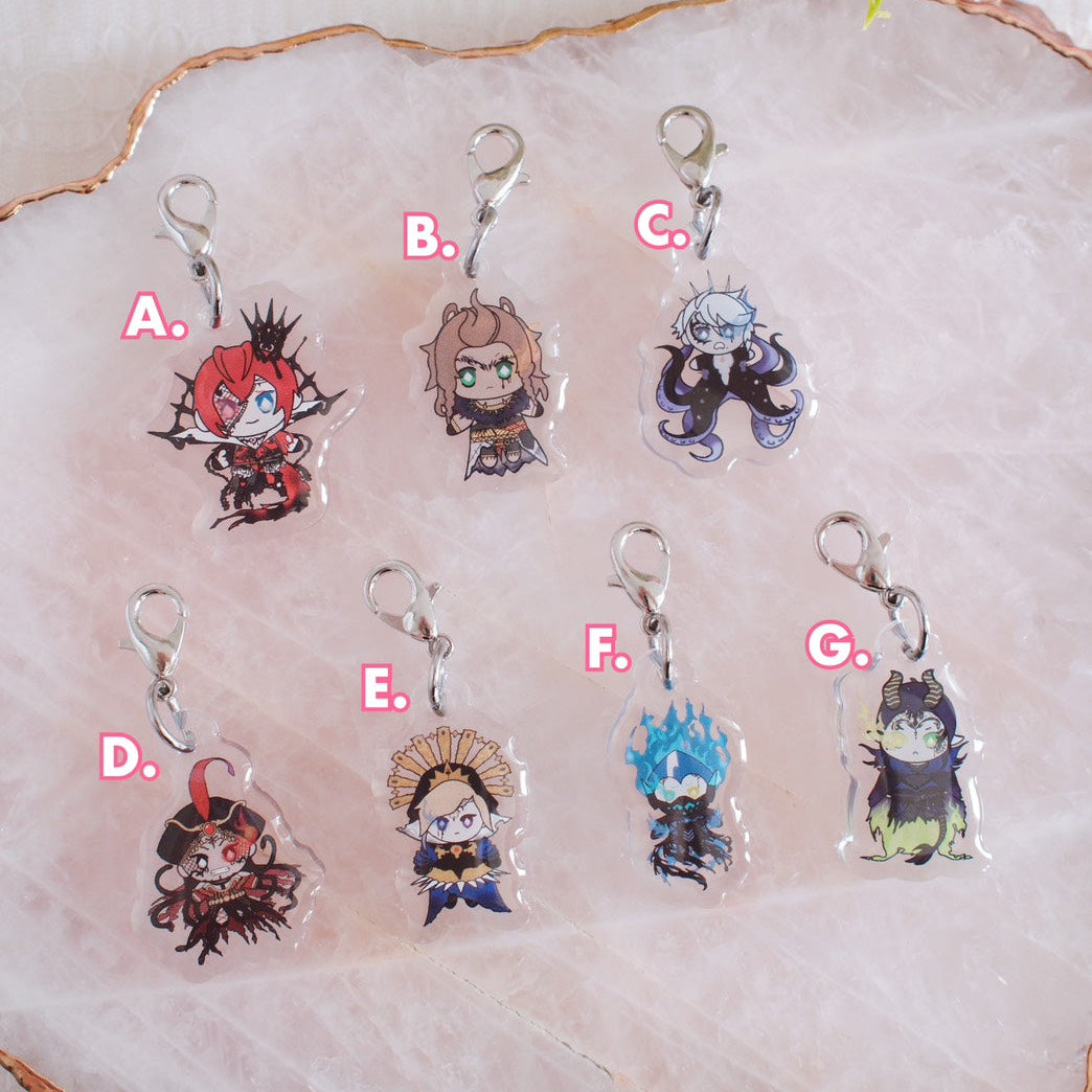 Twst Fan Art Phone Charm