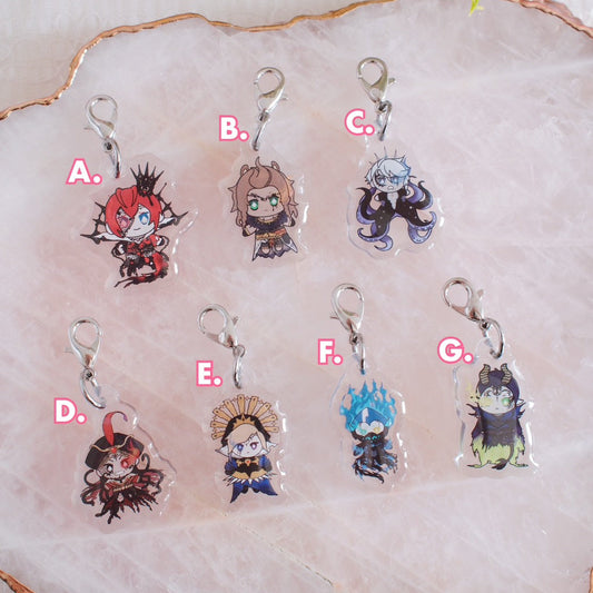 Twst Fan Art Phone Charm