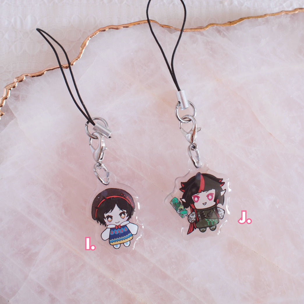 Twst Fan Art Phone Charm