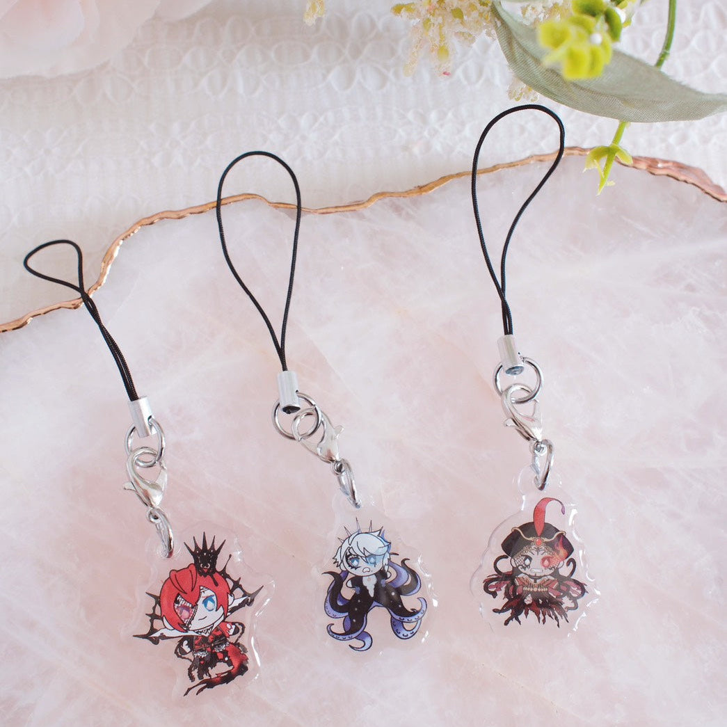 Twst Fan Art Phone Charm