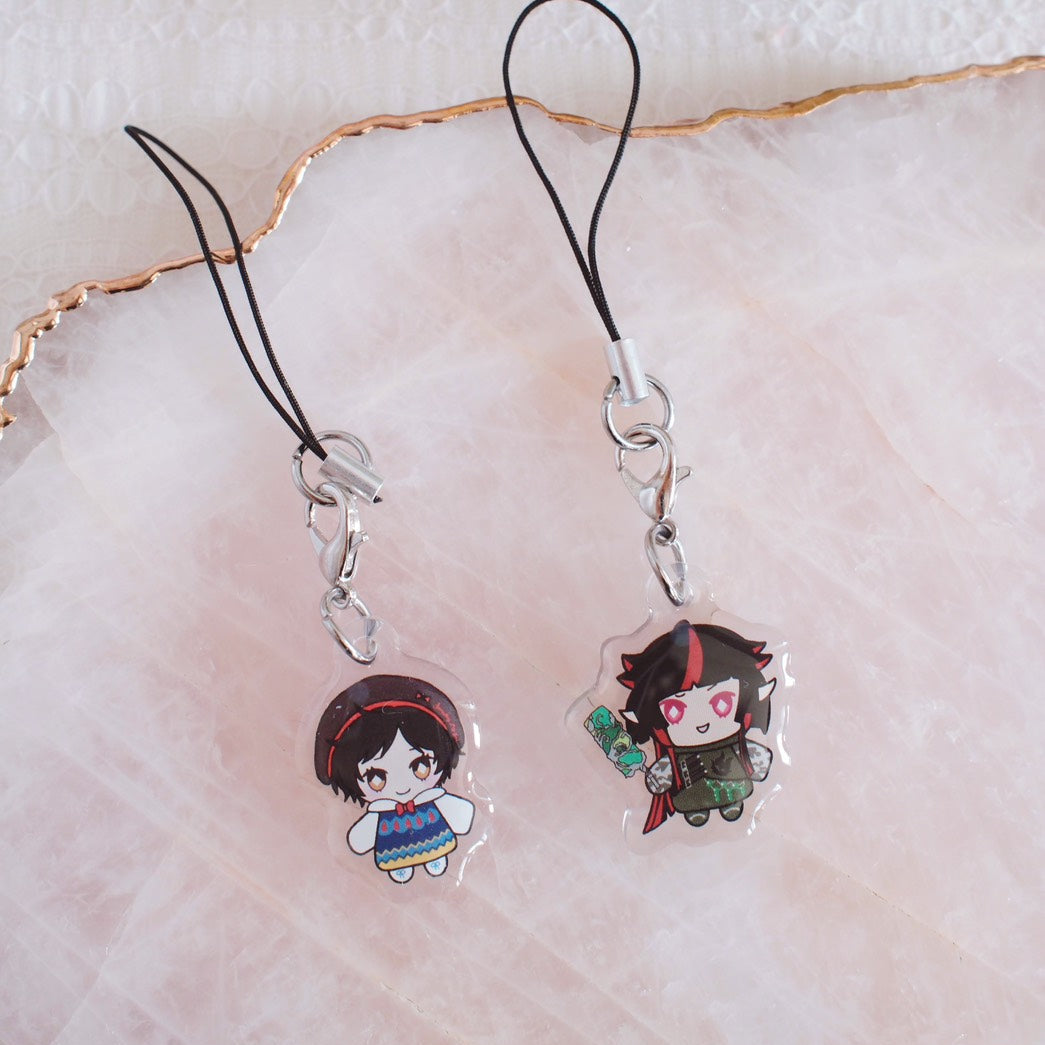 Twst Fan Art Phone Charm
