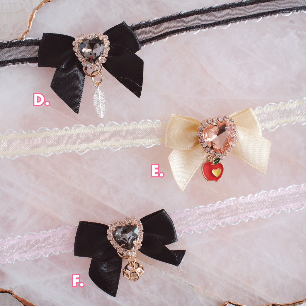 Ribbon Necklace for Plushie & dolls (6 Styles)