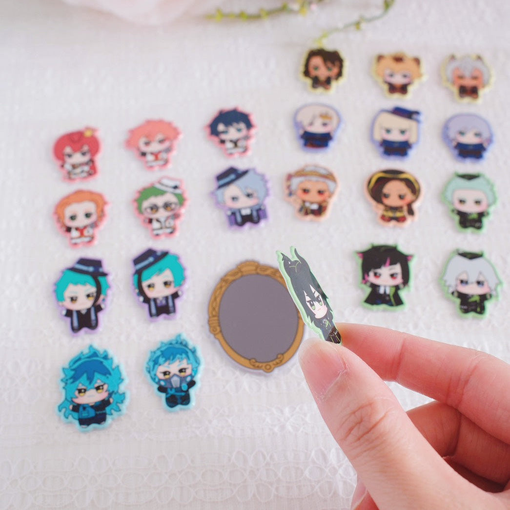 Twst Fan Art 3D Puffy Stickers Set (2 Styles)