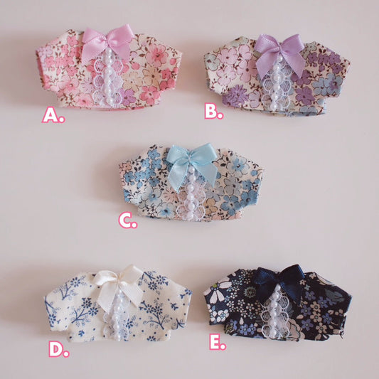 Elegant Floral Plushie Shirts
