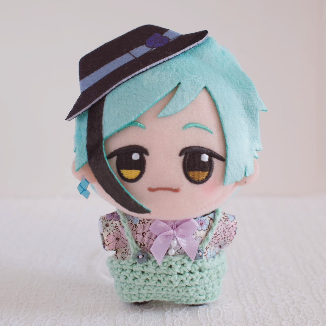エレガントな花柄ぬいぐるみシャツ