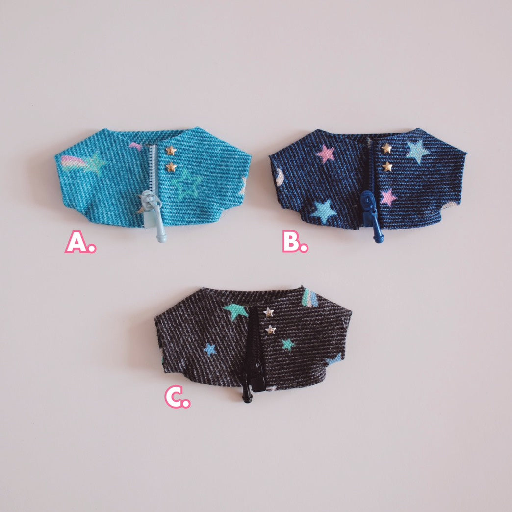 Star Denim Jacket for Plushie