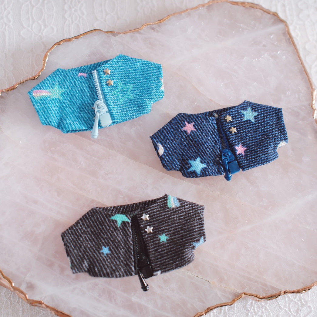 Star Denim Jacket for Plushie