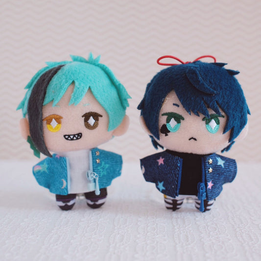 Star Denim Jacket Set (Jacket + Shirt) for Plushie