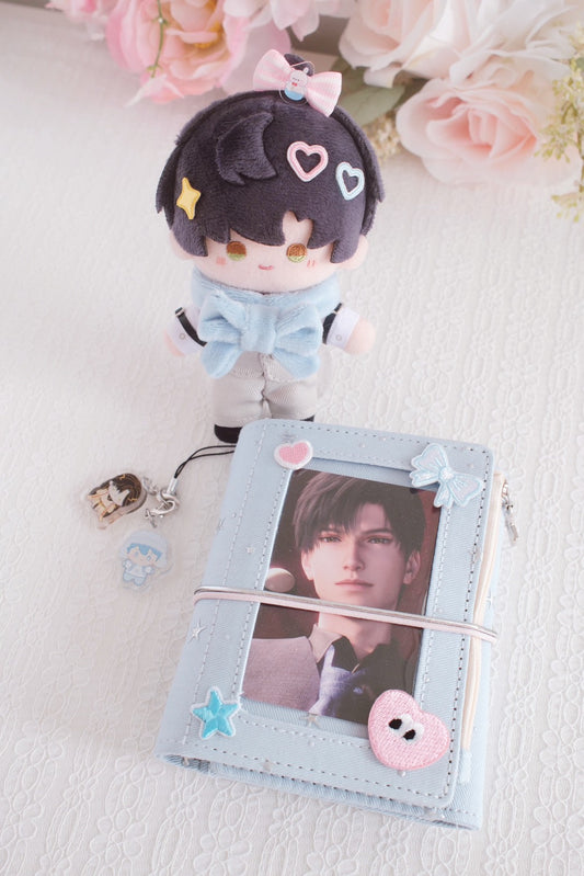 🌟 Oshikatsu Passport: Multi-Functional 3-Ring Photocard Mini Binder