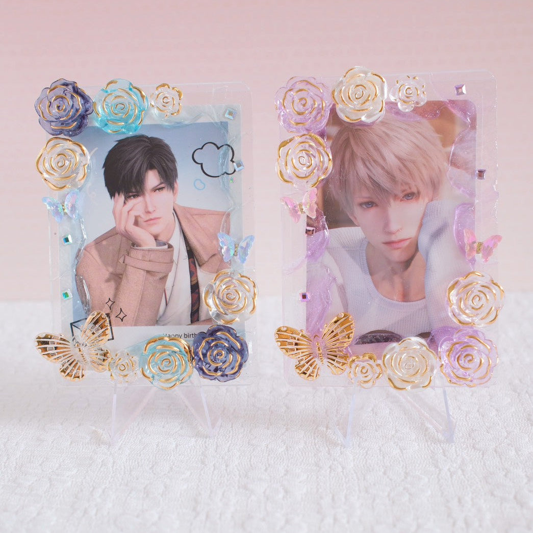 Pastel Floral Cards Deco Toploaders (4 Styles)