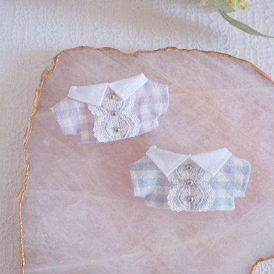 Plaid Shirts for Plushies
