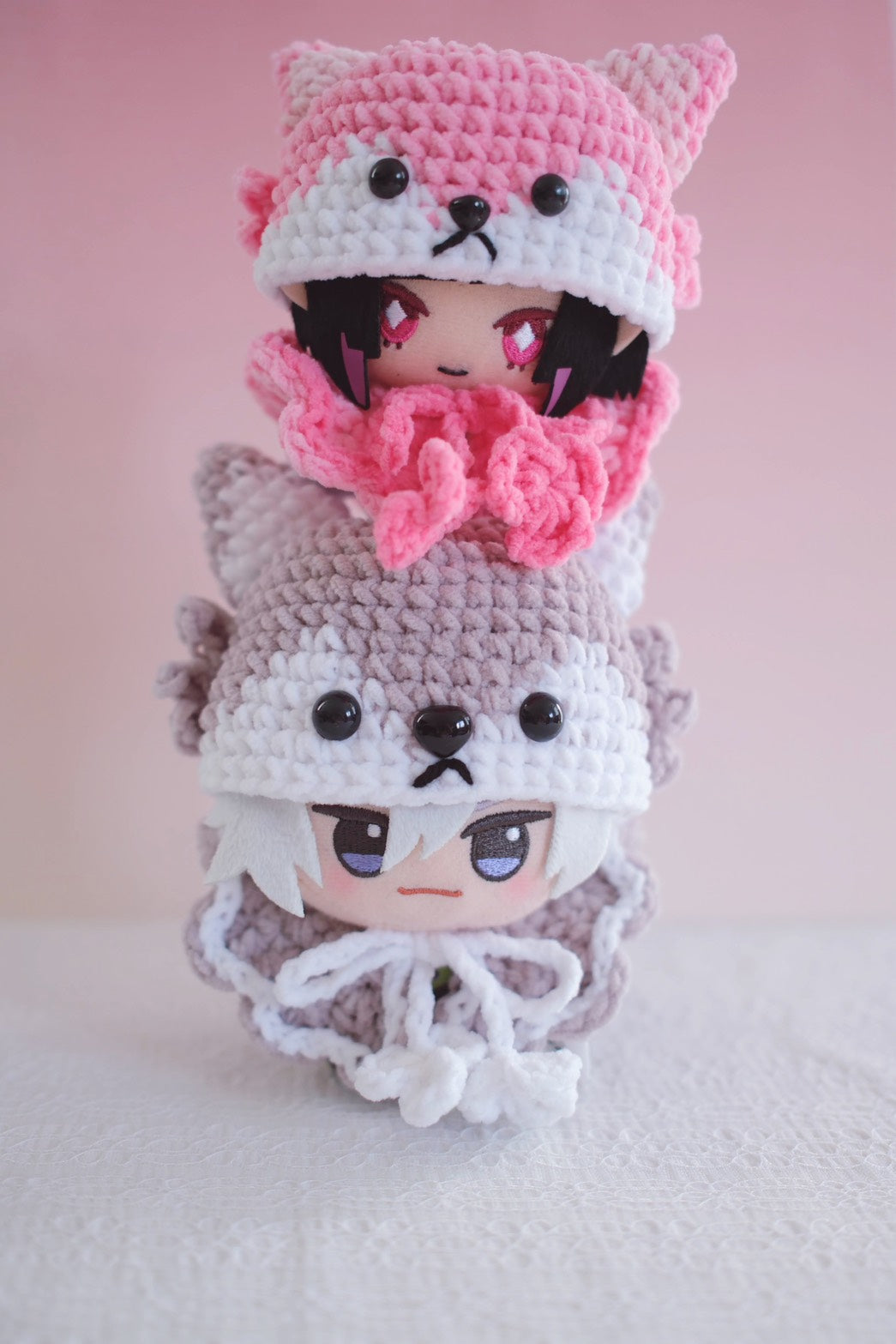 Shiba Wolf Animal Cape for Plushie