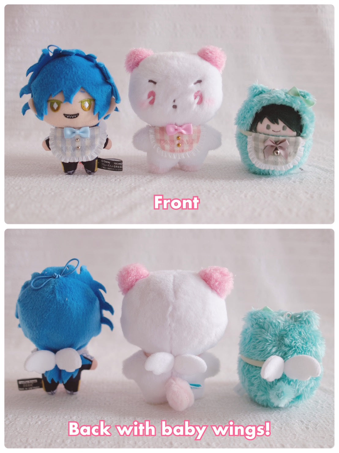 Miniature Plushie Bibs