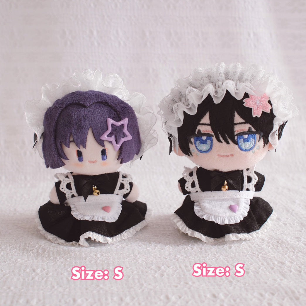 Maid Dress Outfit Set for Plushies