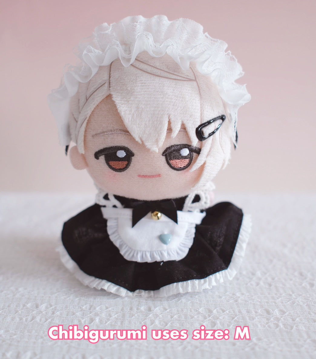 Maid Dress Outfit Set for Plushies