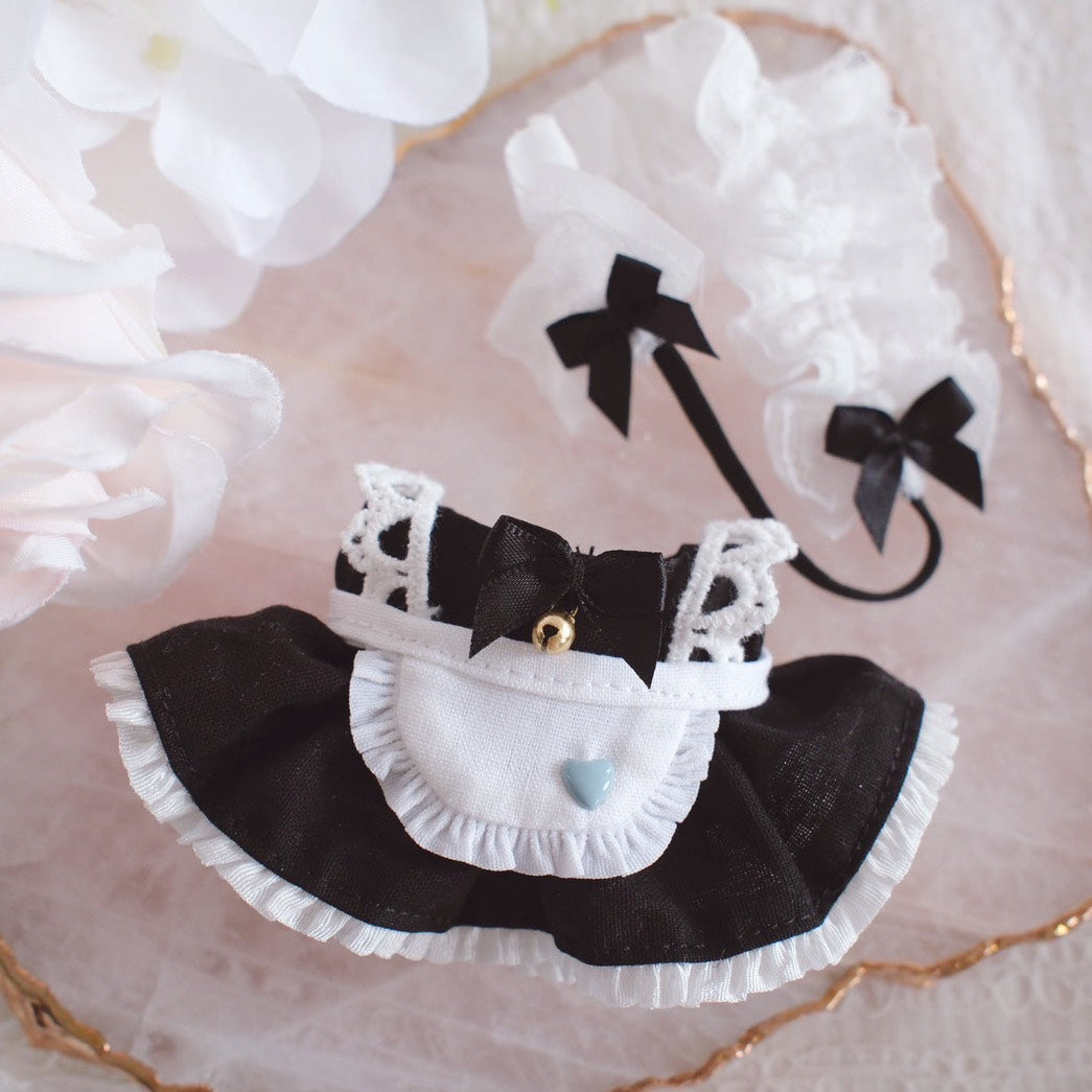 Maid Dress Outfit Set for Plushies