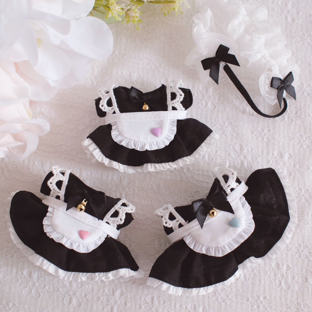Maid Dress Outfit Set for Plushies