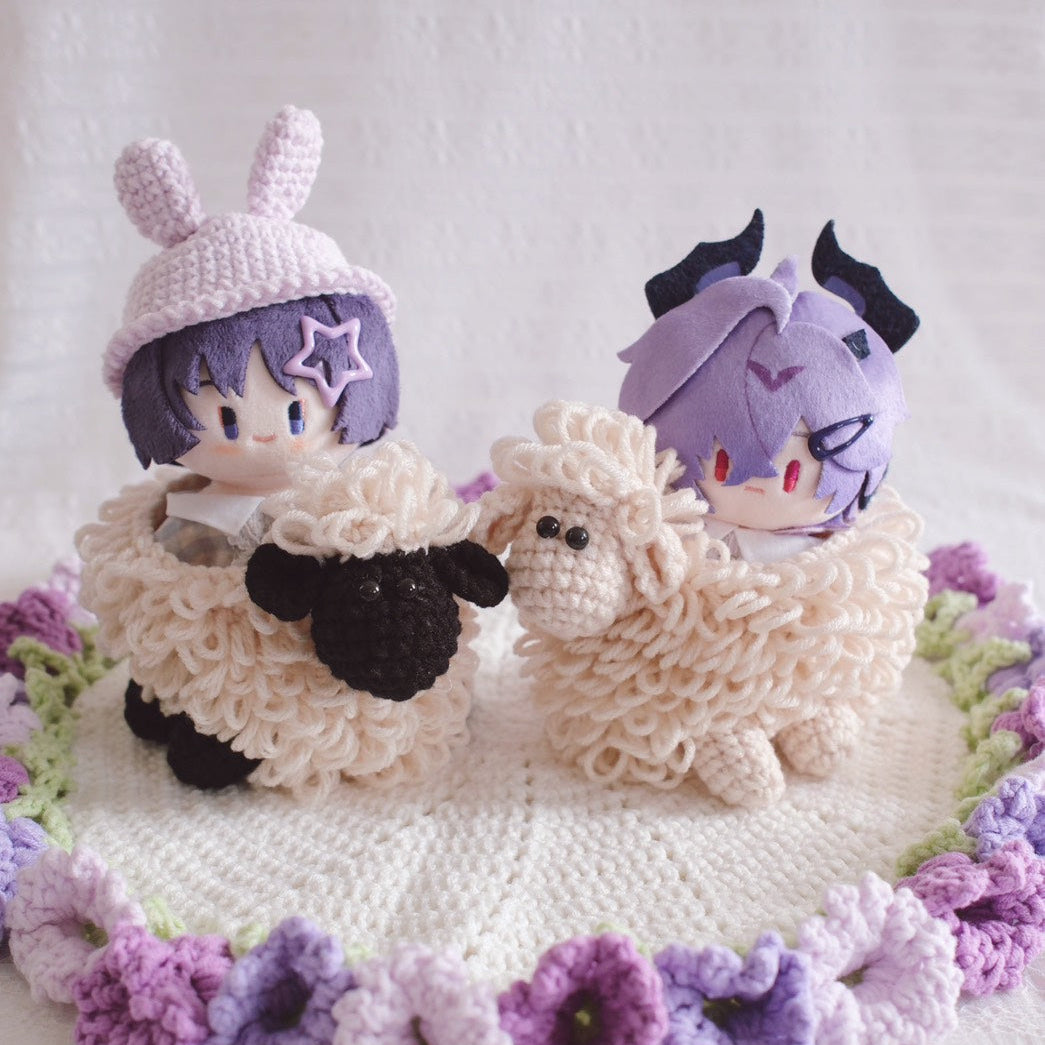 Sheep Basket for Plushies