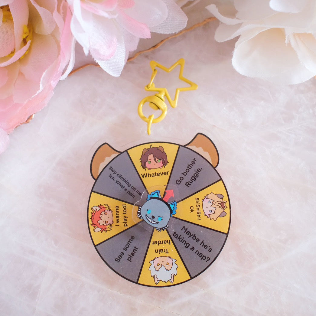 Twst Fan Art Spinner Keychains (7 Styles)