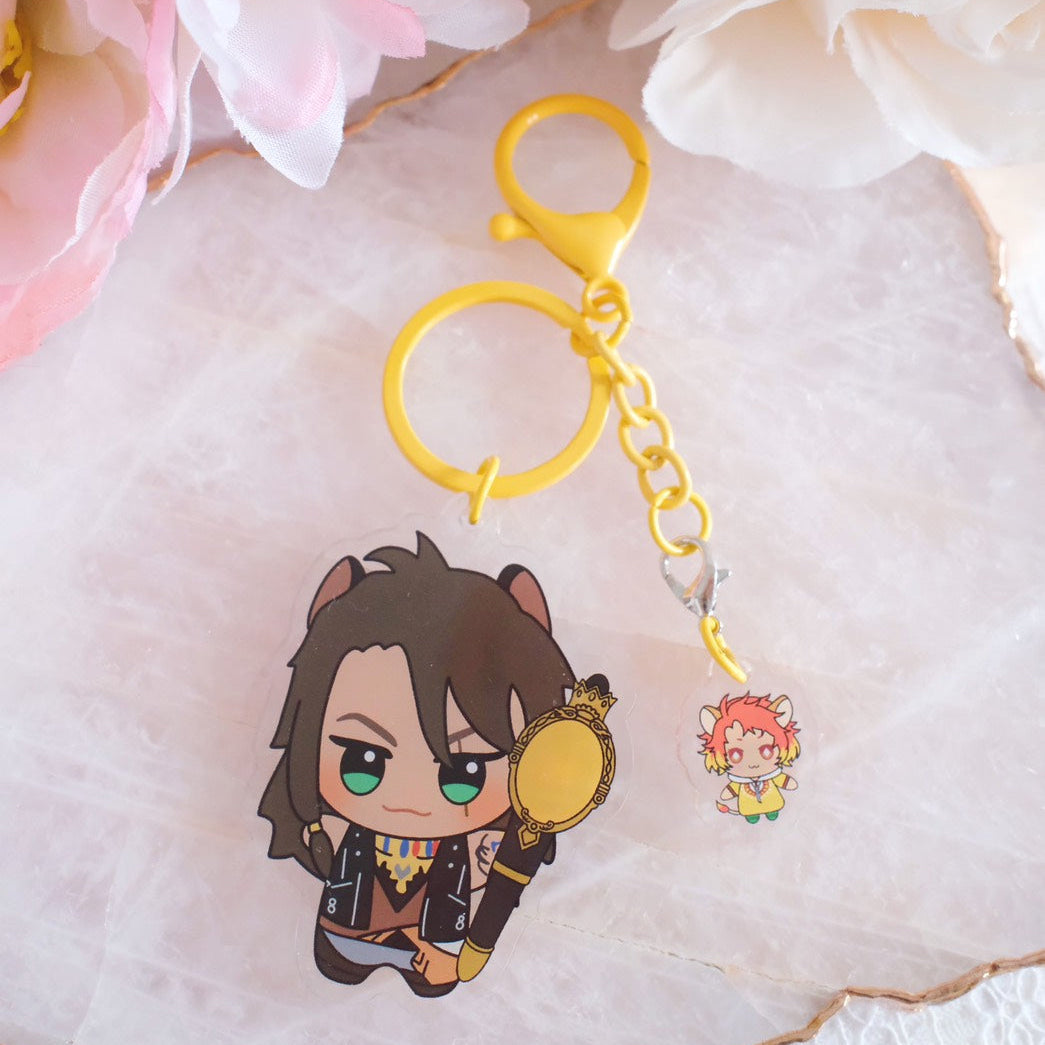 Twst Fan Art Light Up Keychains (7 Styles)