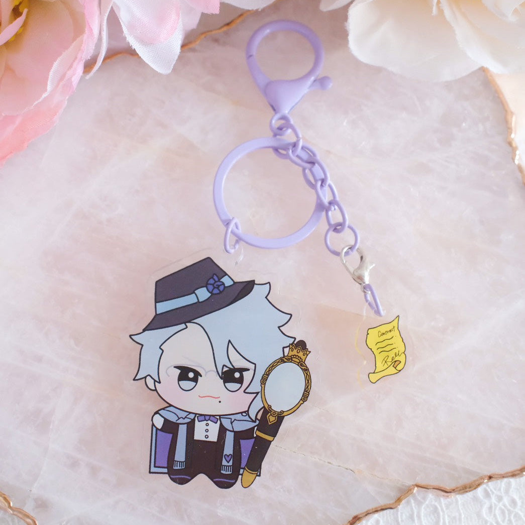 Twst Fan Art Light Up Keychains (7 Styles)