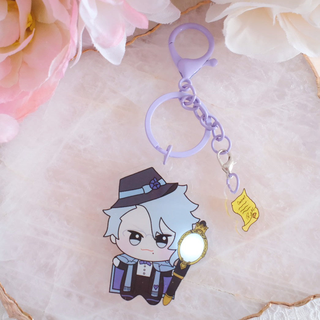 Twst Fan Art Light Up Keychains (7 Styles)