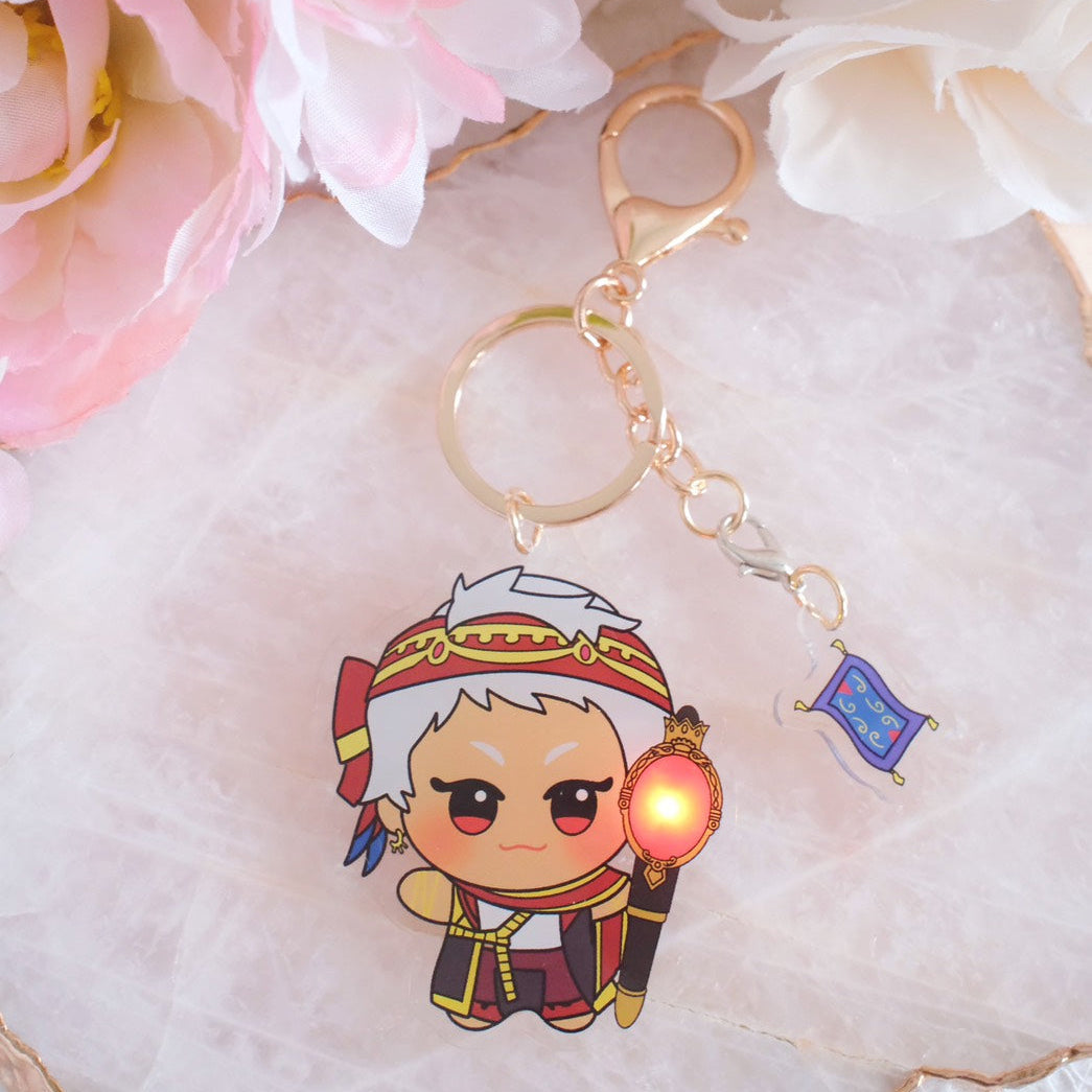 Twst Fan Art Light Up Keychains (7 Styles)