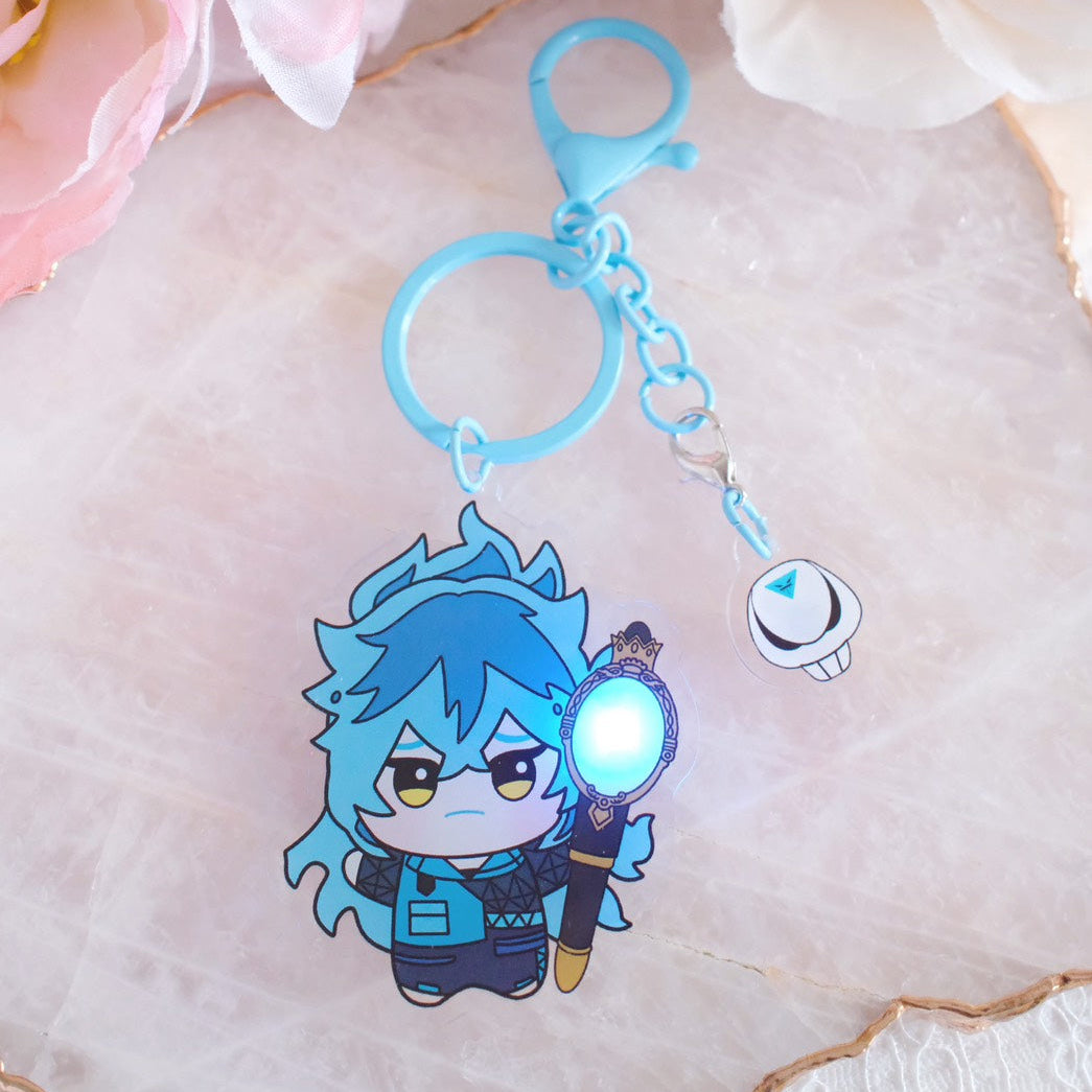 Twst Fan Art Light Up Keychains (7 Styles)