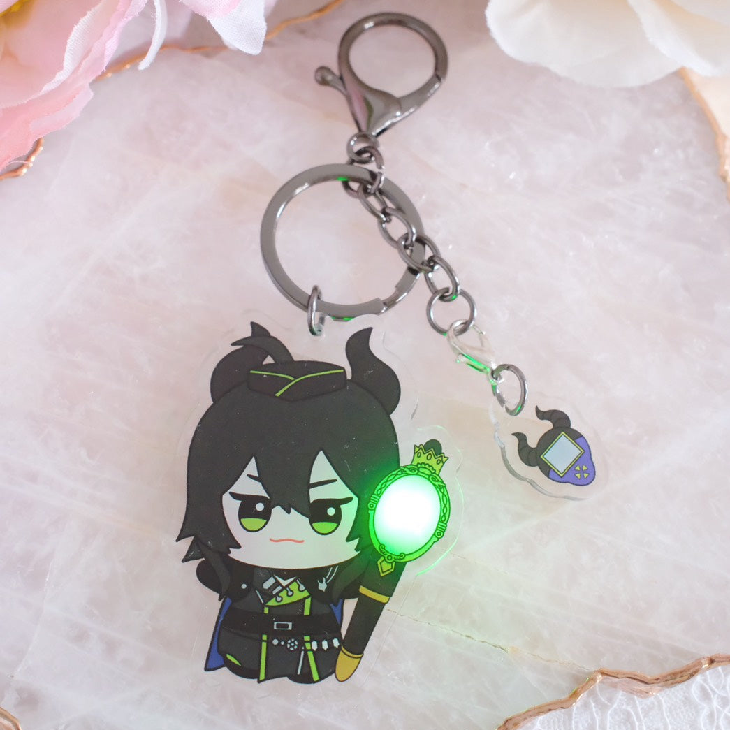 Twst Fan Art Light Up Keychains (7 Styles)