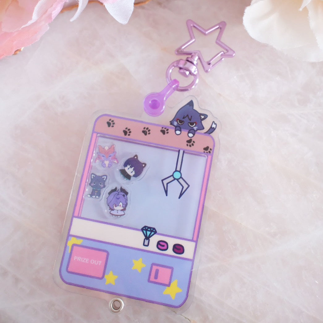 Genshin Fan Art Keychain & Phone Charm Collection