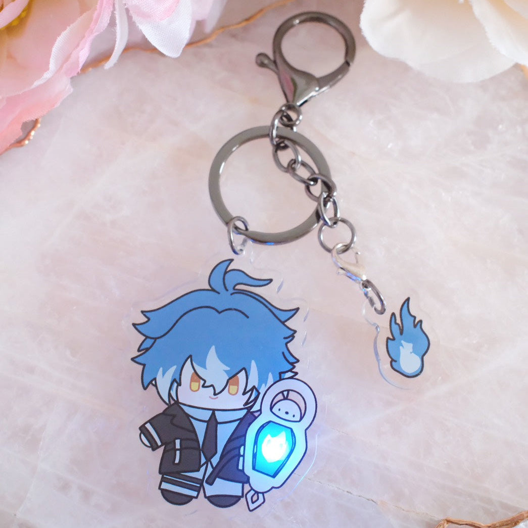 Genshin Fan Art Keychain & Phone Charm Collection