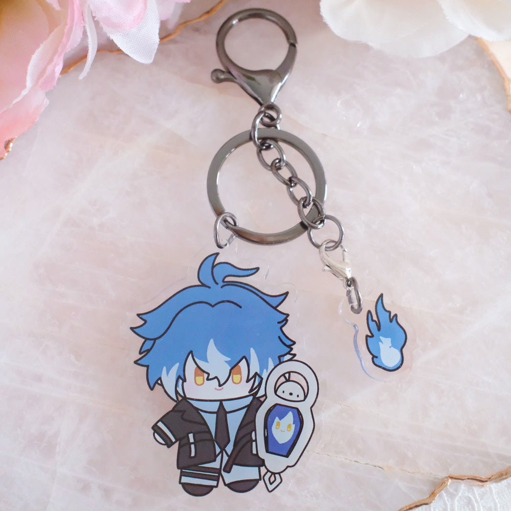 Genshin Fan Art Keychain & Phone Charm Collection