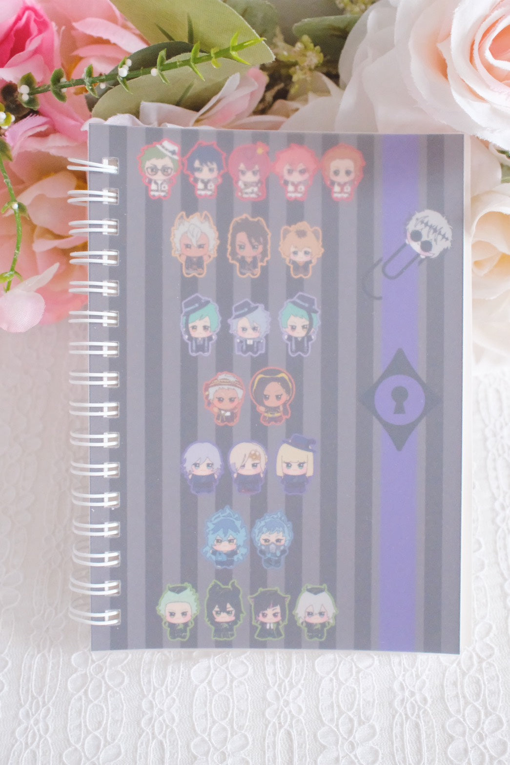 Twst Characters Fan Art Reusable Sticker Book