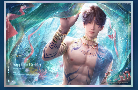 Love and Deepspace Rafayel God of Tides Merch Acrylic Ornaments
