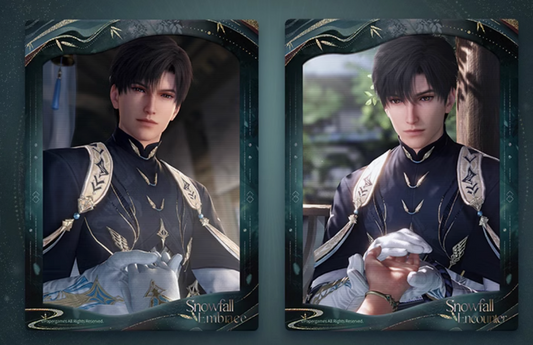 Love and Deepspace Zayne Master of Fate Merch Photocard