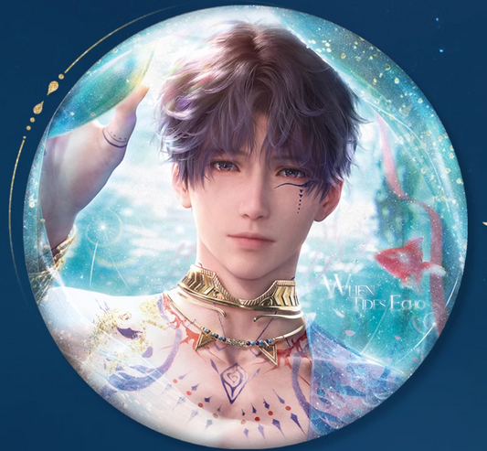 Love and Deepspace Rafayel God of Tides Merch Can Badge