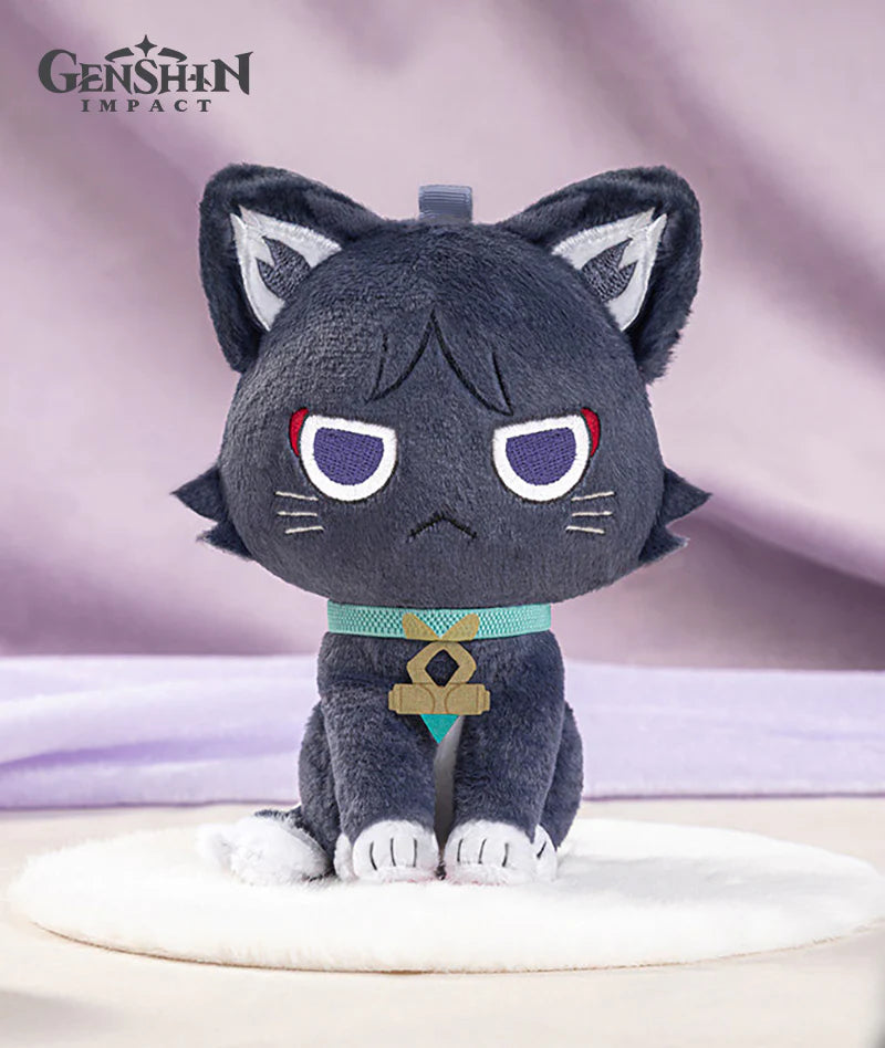 Genshin Impact Scaramouche Cat Plush Keychain Preorder