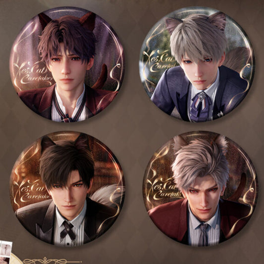 Love and Deepspace Obey Orders Series Can Badge Preorder