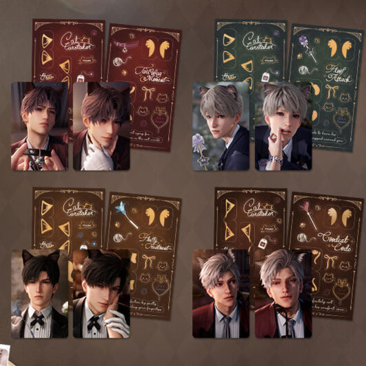 Love and Deepspace Obey Orders Series Photo Card Sticker Set Preorder