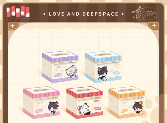 Love and Deepspace Cat Misses You Series Sticky Notes Preorder
