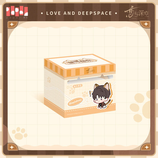 Love and Deepspace Cat Misses You Series Sticky Notes Preorder