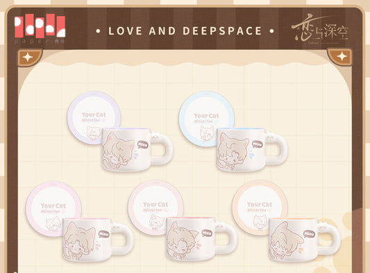 Love and Deepspace Cat Misses You Series Mug Preorder