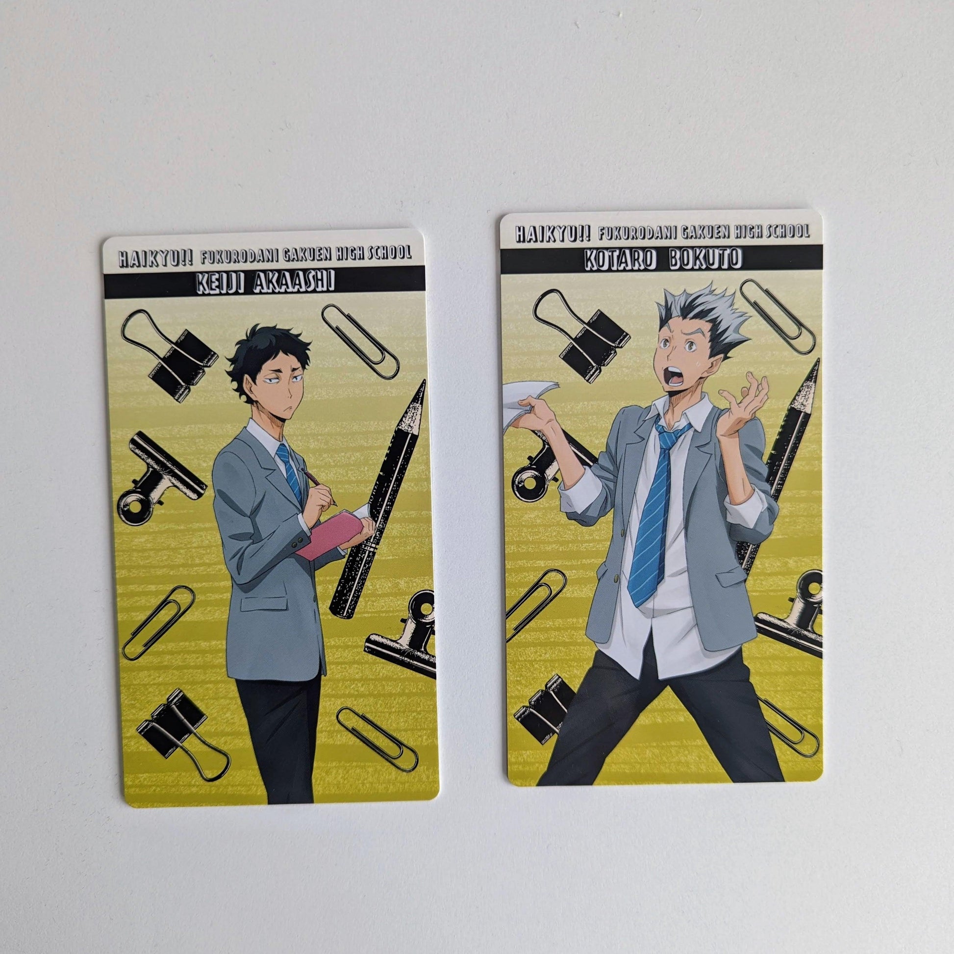 Haikyuu Post Cards - Keiji Akaashi Kotaro Bokuto - Moko's Boutique