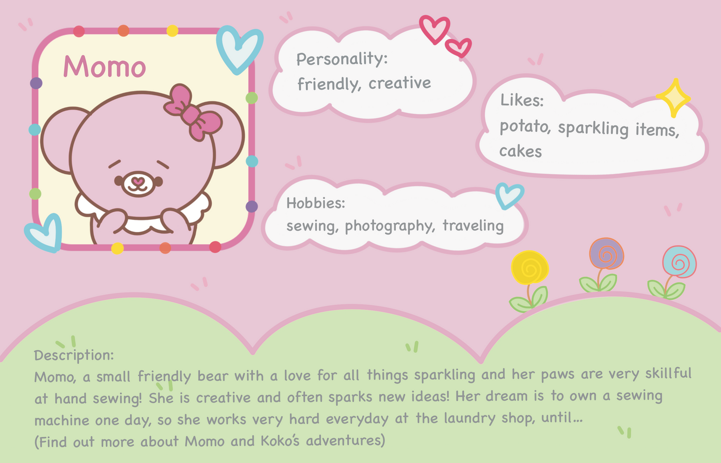 Momo and Koko Plush - Moko's Boutique Mascot