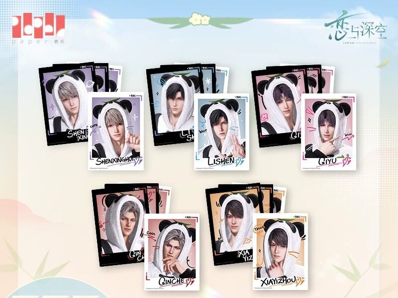Love and Deepspace Panda Bamboo Theme Goods Preorder
