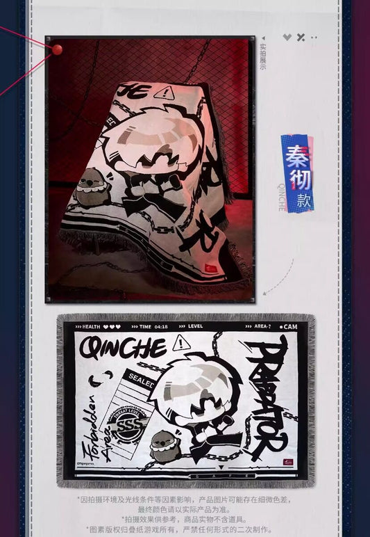 Love and Deepspace Restricted Zone Collection Woven Blanket Preorder