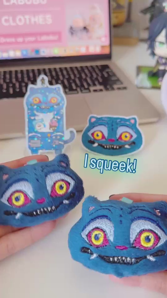 Kpop Derpy Tiger Fan Art Keychain Patch Stickers